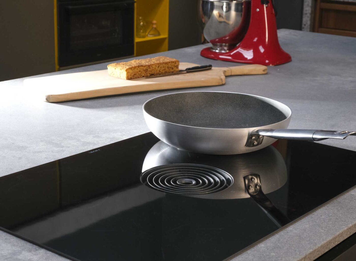 Italiaanse Design Wokpan Aluminium Sfeer