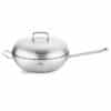 Fissler Original-Profi Collection 5ply Wok met RVS Deksel 32cm