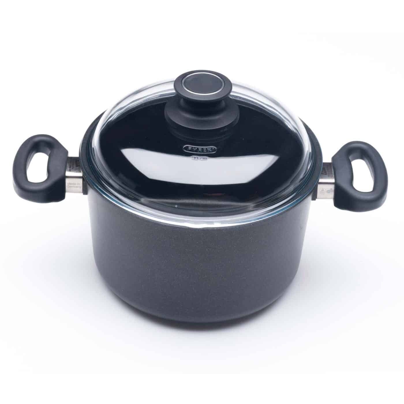 AMT Gastroguss Kookpan Zwart - 20cm