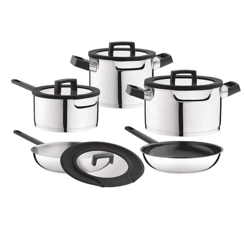 BergHOFF Essentials Uqonic Downdraft Pannenset 9-Delig