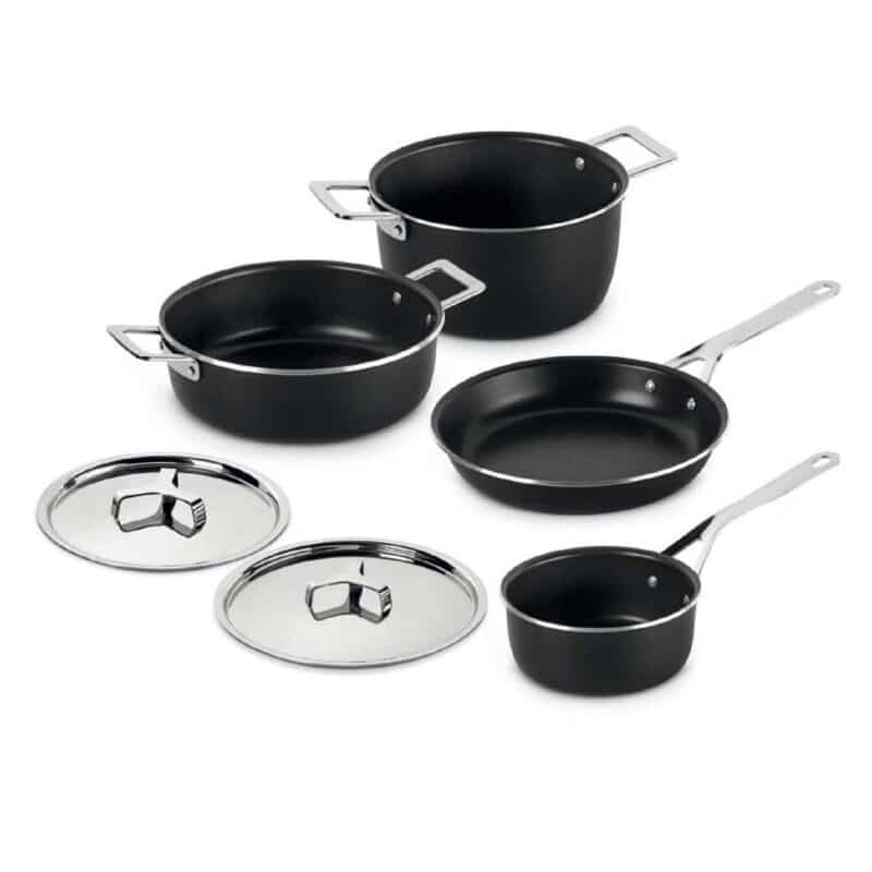 Alessi Pannenset Pots Pans door Jasper Morrison 4 Delig2