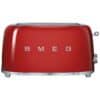 Smeg Broodrooster 2x4 Rood