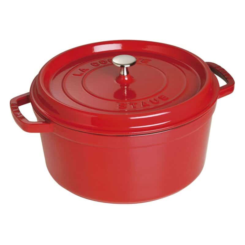 Staub Gietijzeren Braadpan Kersenrood 28 cm