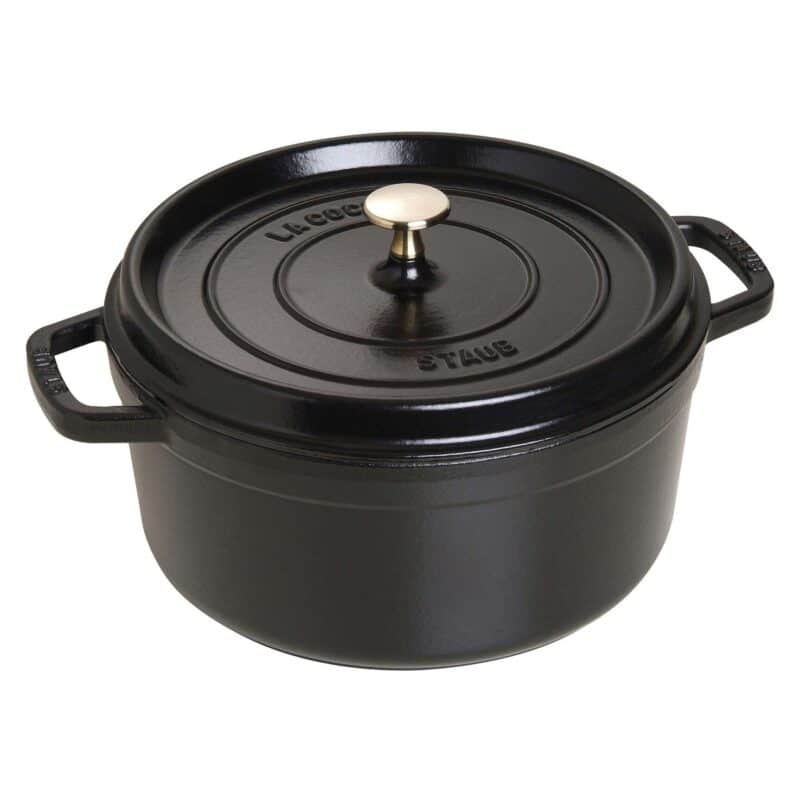 Staub Gietijzeren Braadpan Zwart 26 cm