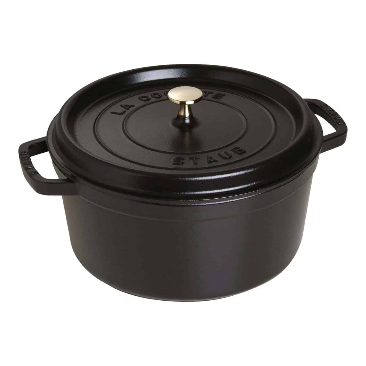 Staub Gietijzeren Braadpan Zwart 28 cm