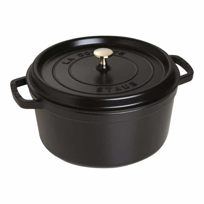 Staub Gietijzeren Braadpan Zwart 28 cm