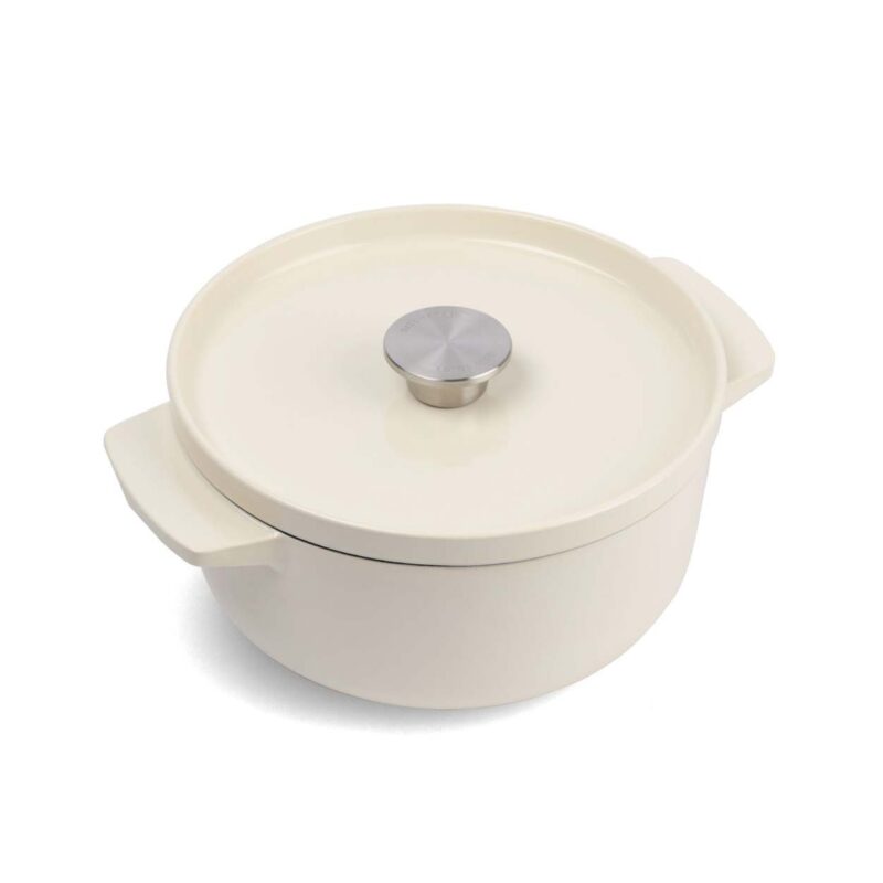 KitchenAid Gietijzeren Braadpan Cream 22 cm