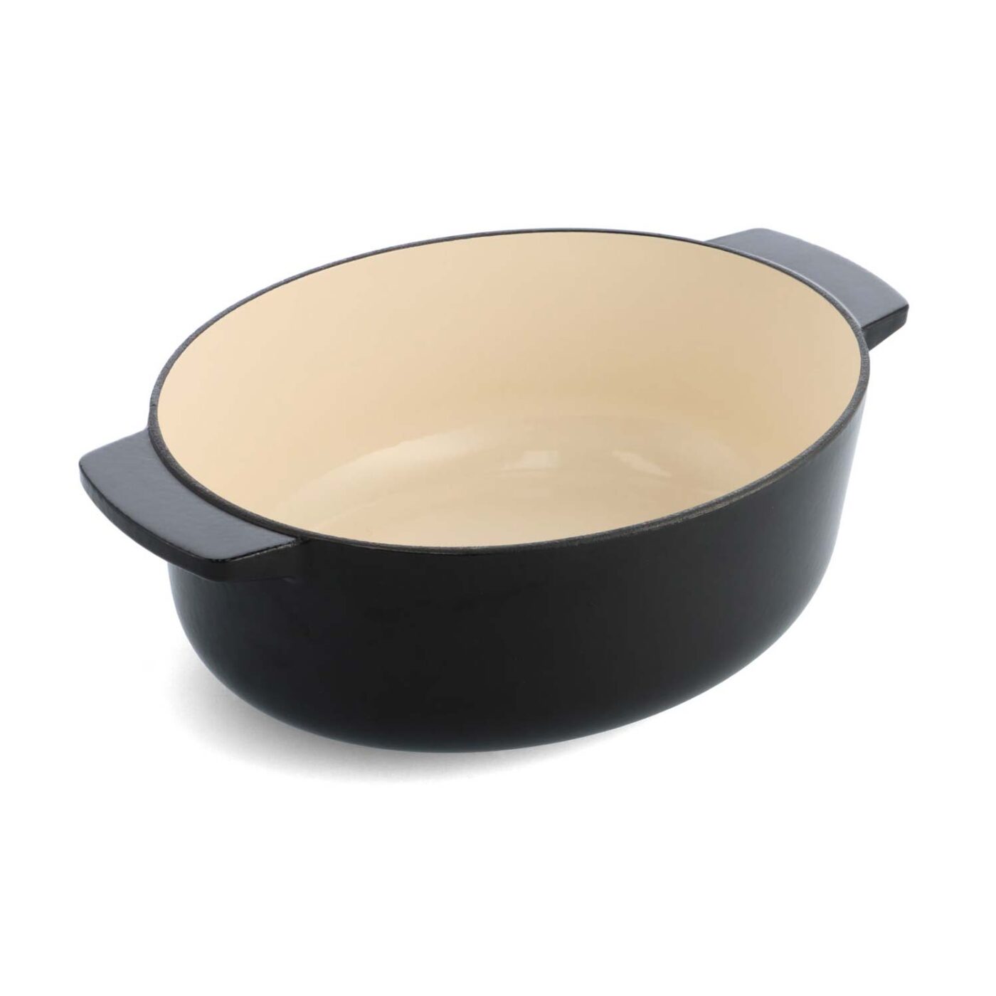 KitchenAid Gietijzeren Braadpan Ovaal Onyx Zwart 30 cm