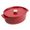 KitchenAid Gietijzeren Braadpan Ovaal Rood 30 cm