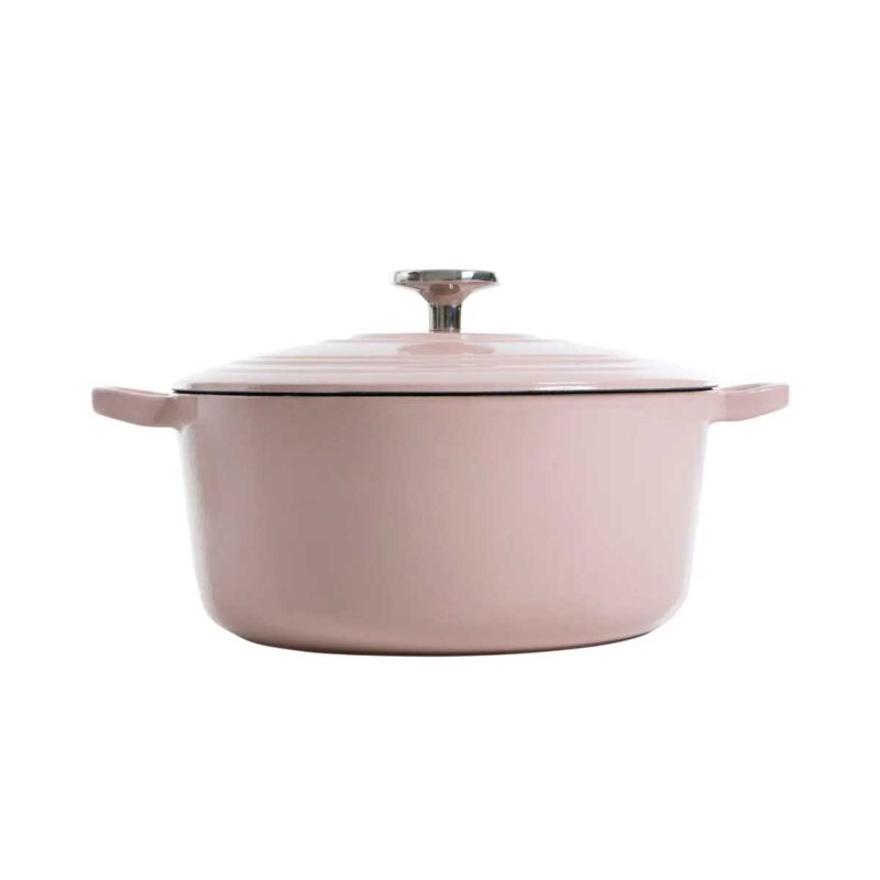 BK Bourgogne Gietijzeren Braadpan Dusky Pink