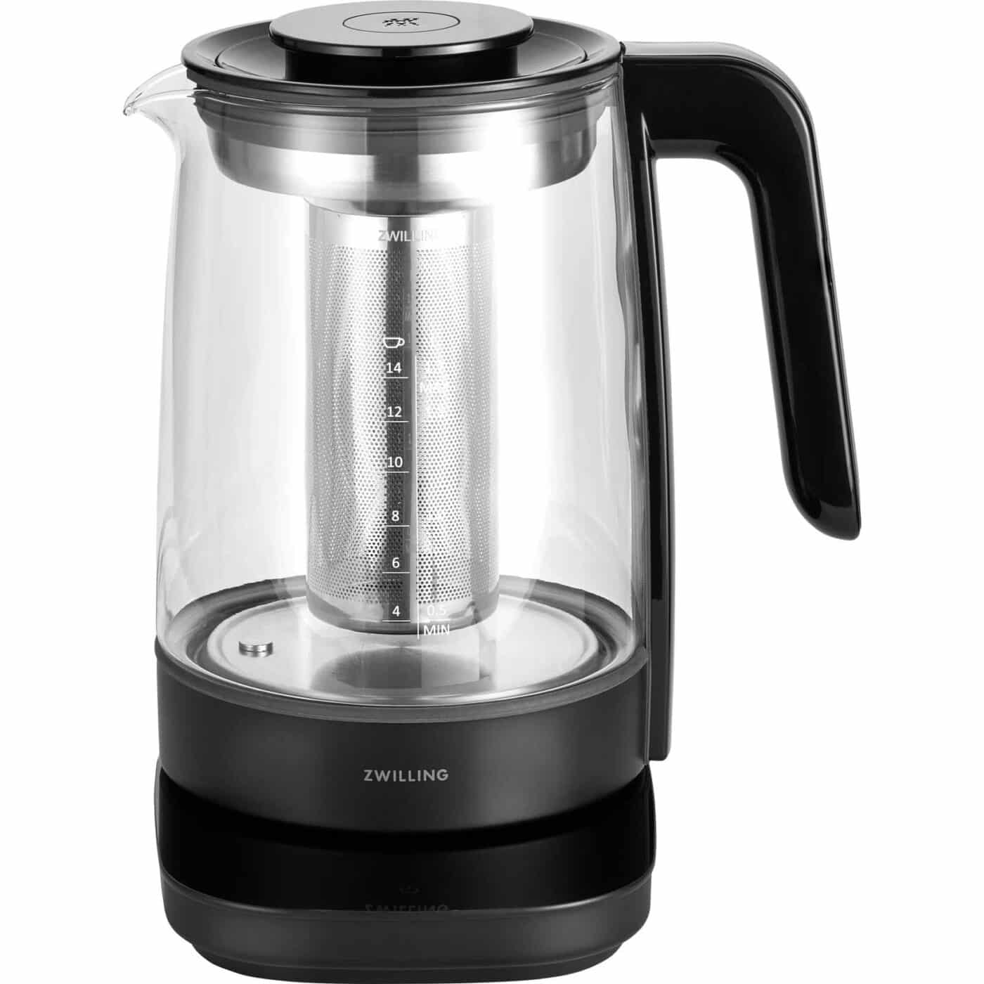 Zwilling Enfinigy Glazen Waterkoker – 1,7L – Zwart - Afbeelding 4