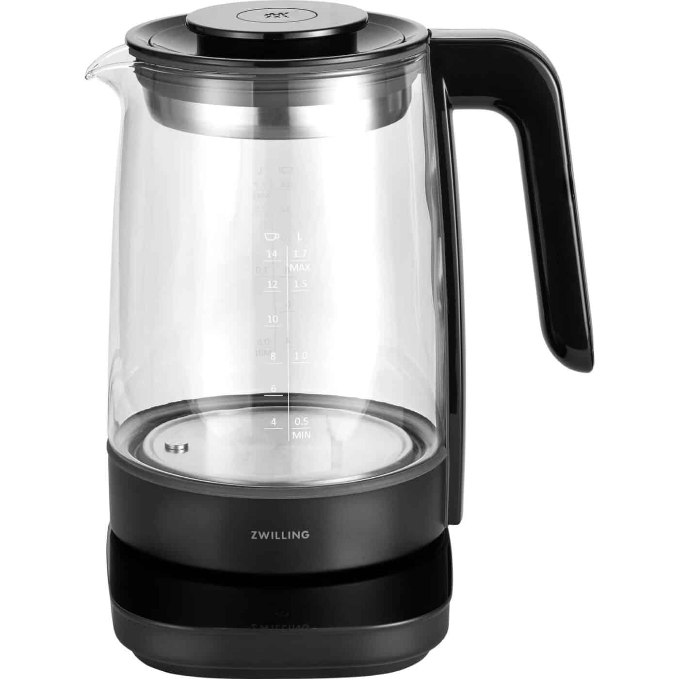 Zwilling Enfinigy Glazen Waterkoker – 1,7L – Zwart - Afbeelding 3