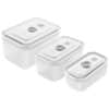 Zwilling Vacuum Vershoudbakjes Fresh Save Kunststof 3 Delige Set