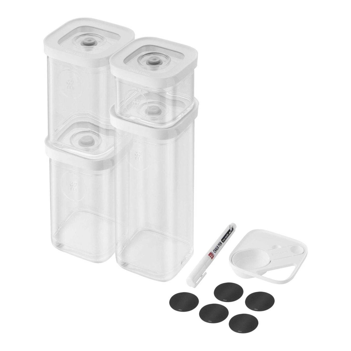 Zwilling Vacuum Vershoudbakjes Fresh Save Kunststof 6 Delige Set