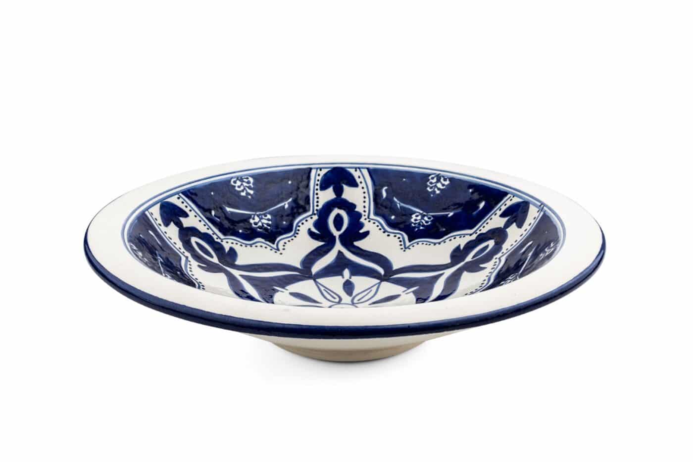 Saladeschaal 30 cm –Blue Fond