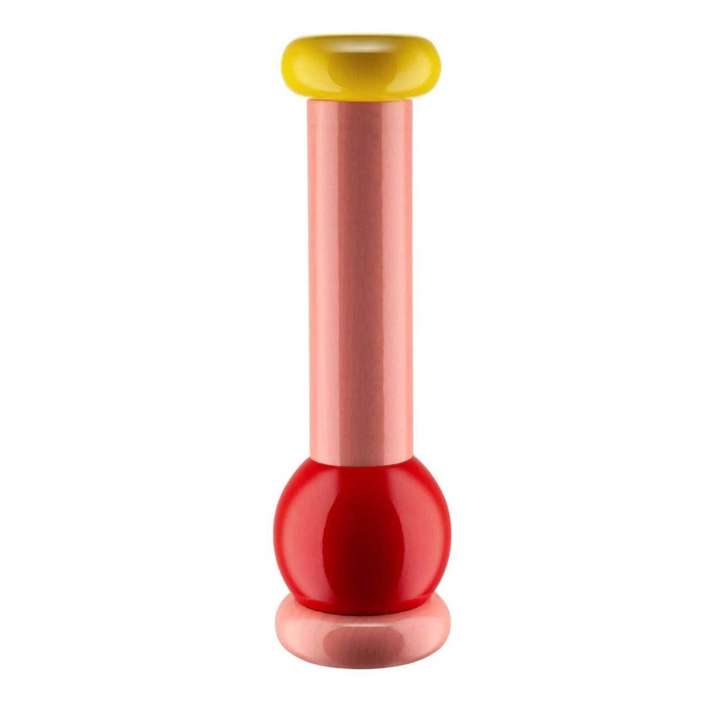 Alessi MP0210 1 Peper en Zoutmolen Iconisch Design Roze