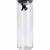 Voorraadbus 2 liter Zwart Alessi Gianni