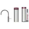 Quooker Fusion Round Gun Metal met PRO3 Boiler + CUBE