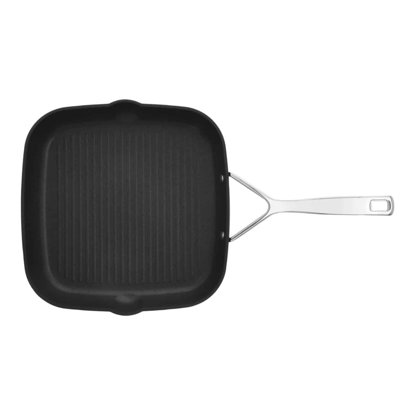 Demeyere Alu Pro 5 Grillpan – 28 x 28 cm – Duraslide Titanium - Afbeelding 3
