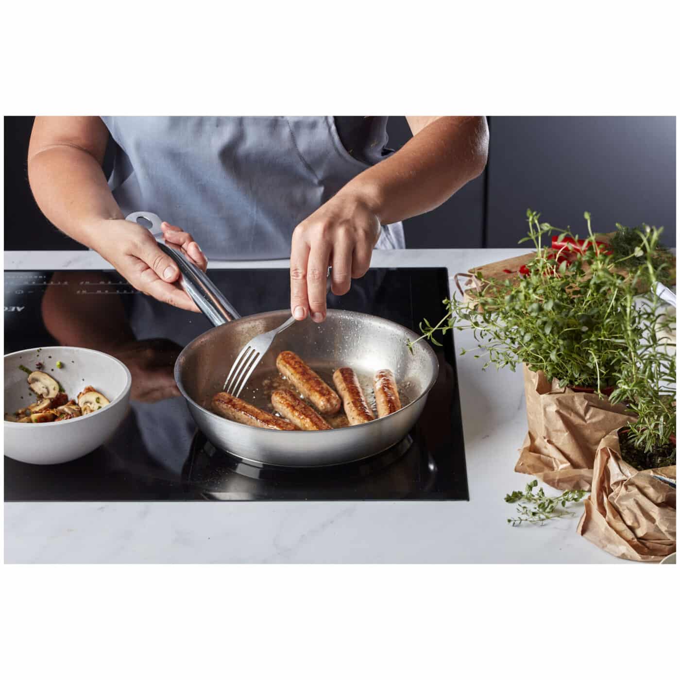 Demeyere Resto 3 Koekenpan – 28 cm - Afbeelding 6