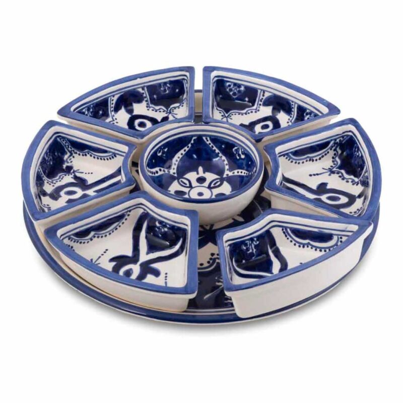 Tapas-schaal Blue Fond Dishes Deco