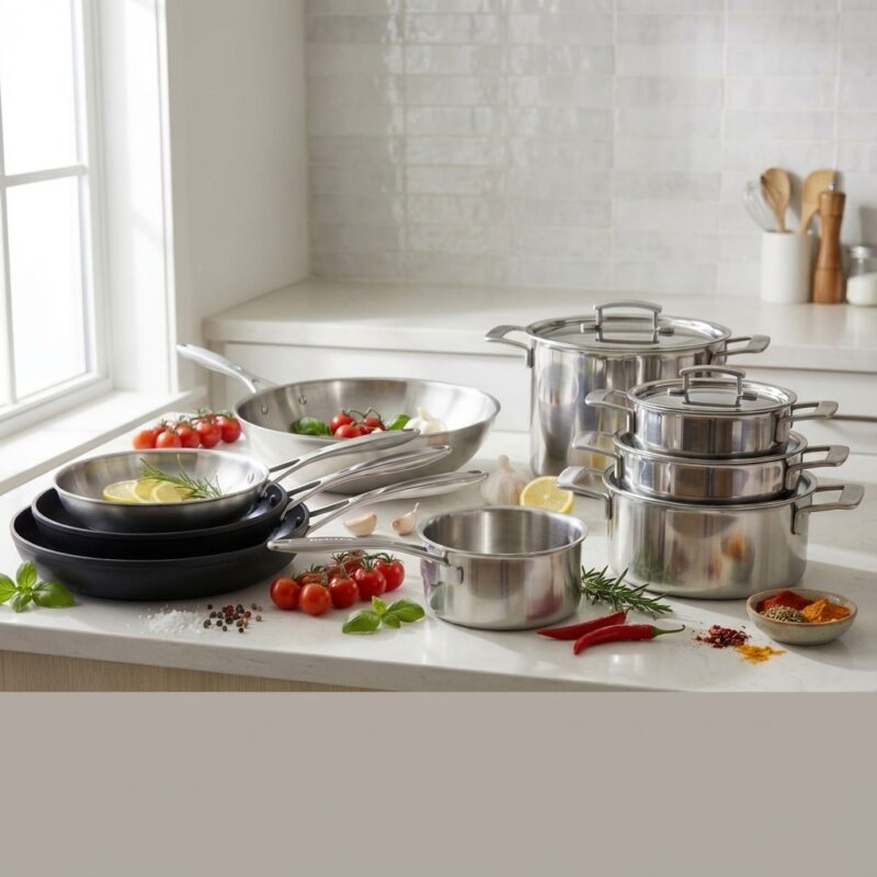 9 delige set industry 5 demeyere