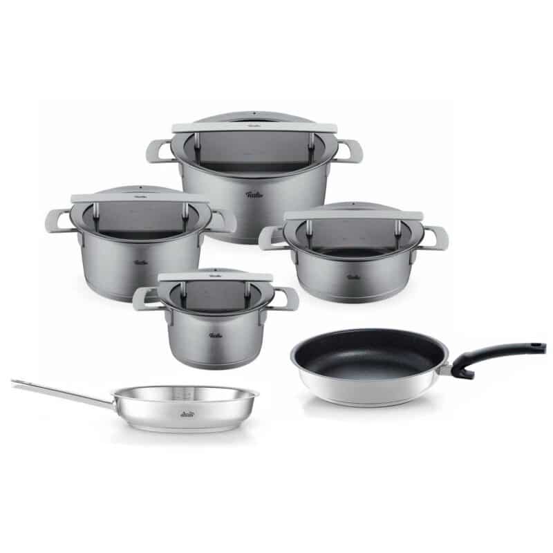 Fissler downdraft pannenset RVS inductie