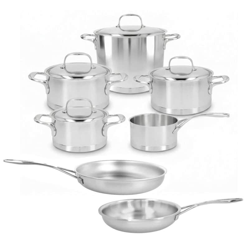 Demeyere Atlantis 7 Silverline pannenset - 7-delig