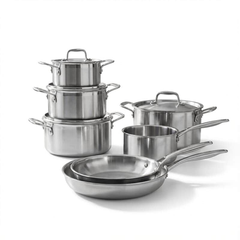 Demeyere Atlantis Silverline 7 delige set