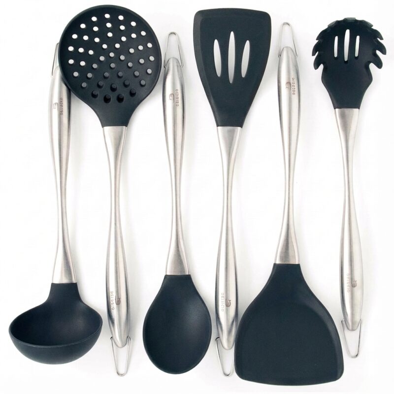 Siliconen Spatelset Zwart