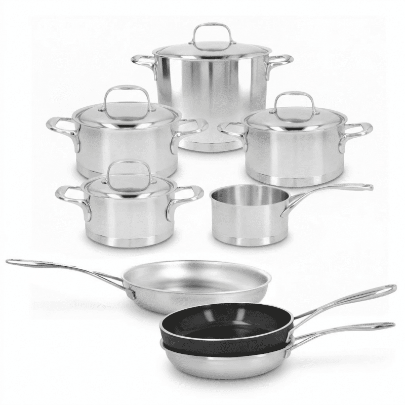 8 delige atlantis silverlineset