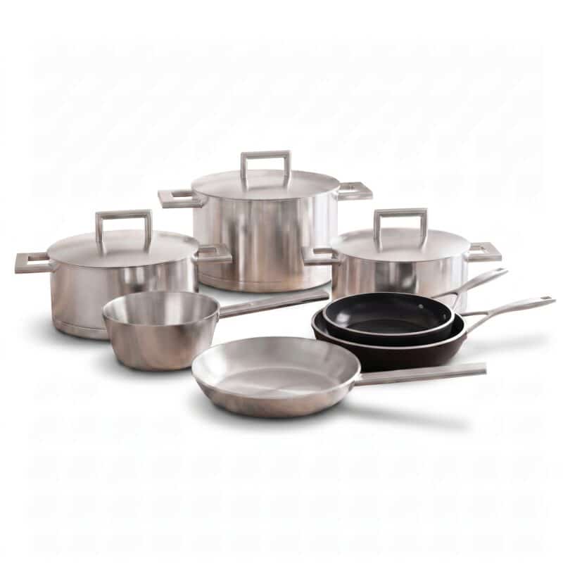 demeyere john pawson 7 delige premium pannenset