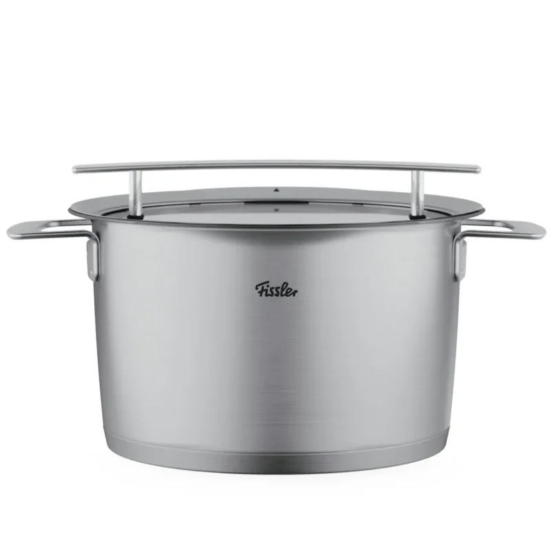 Fissler Phi Collection Soeppan met Glasdeksel, 24cm