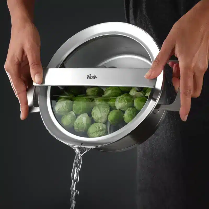 Fissler Phi Collection Soeppan met Glasdeksel, 24cm